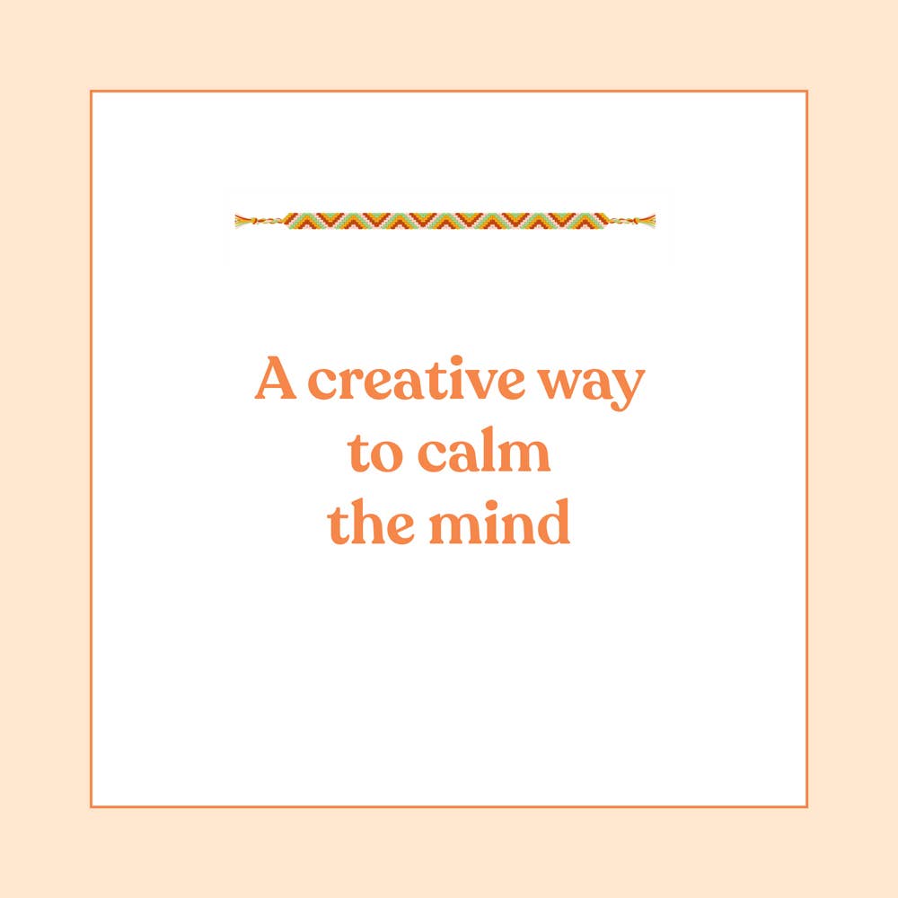 Mindful Crafts: Calm Vibes Friendship Bracelet Kit