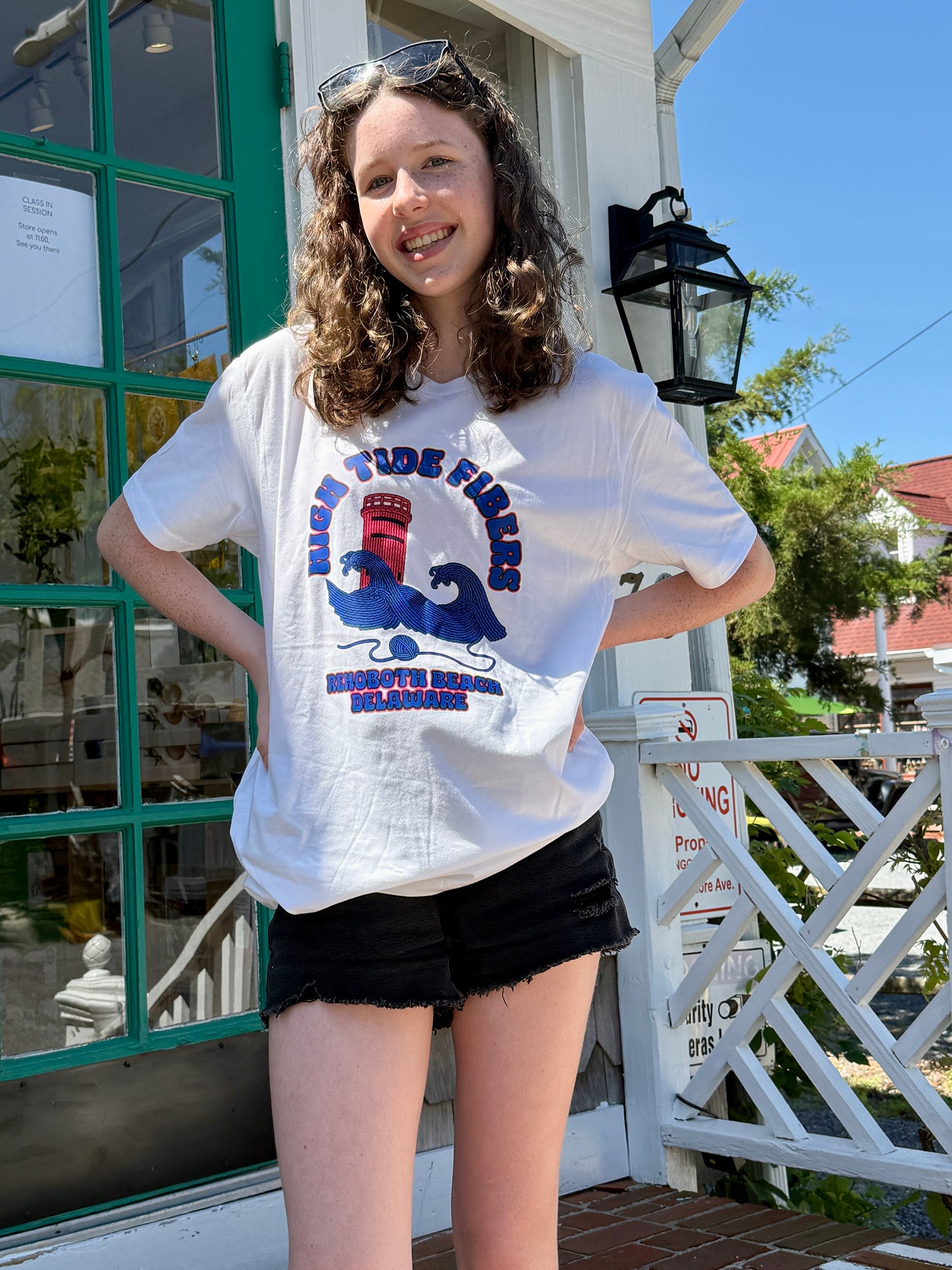 High Tide Fibers Tower T-shirt