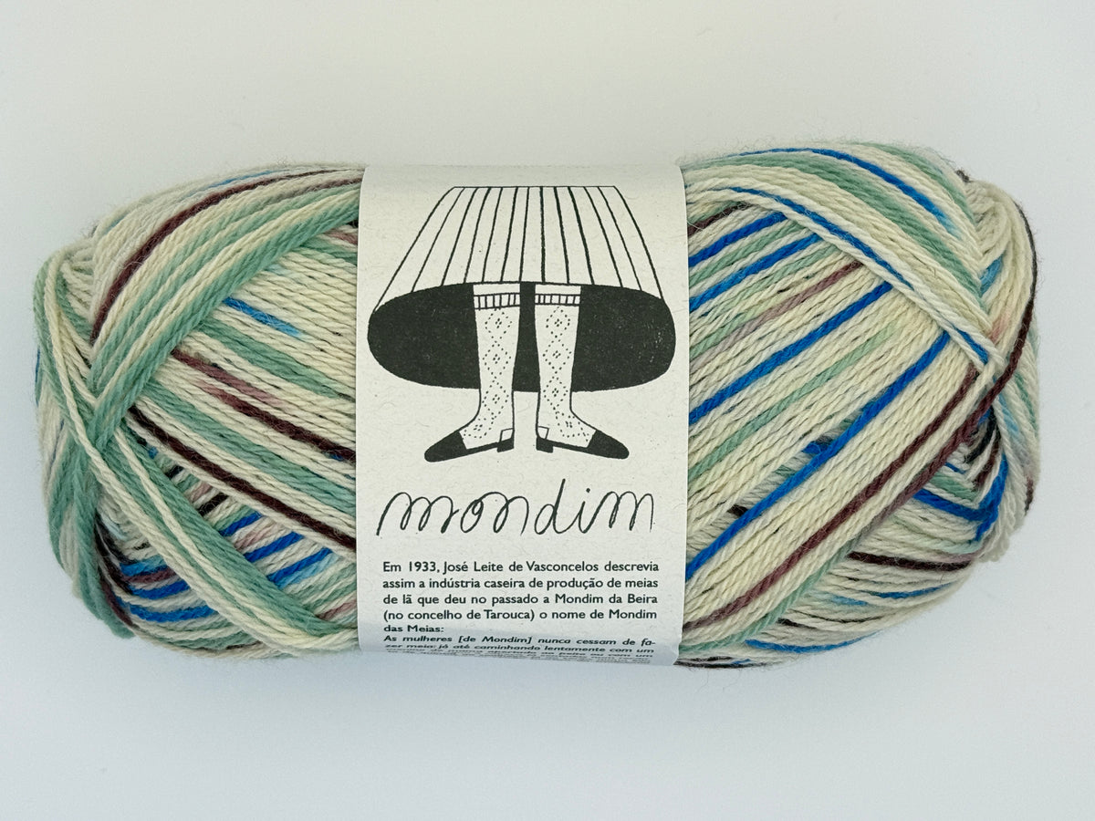 Retrosaria Rosa Pomar Mondim Fingering Weight Wool Yarn