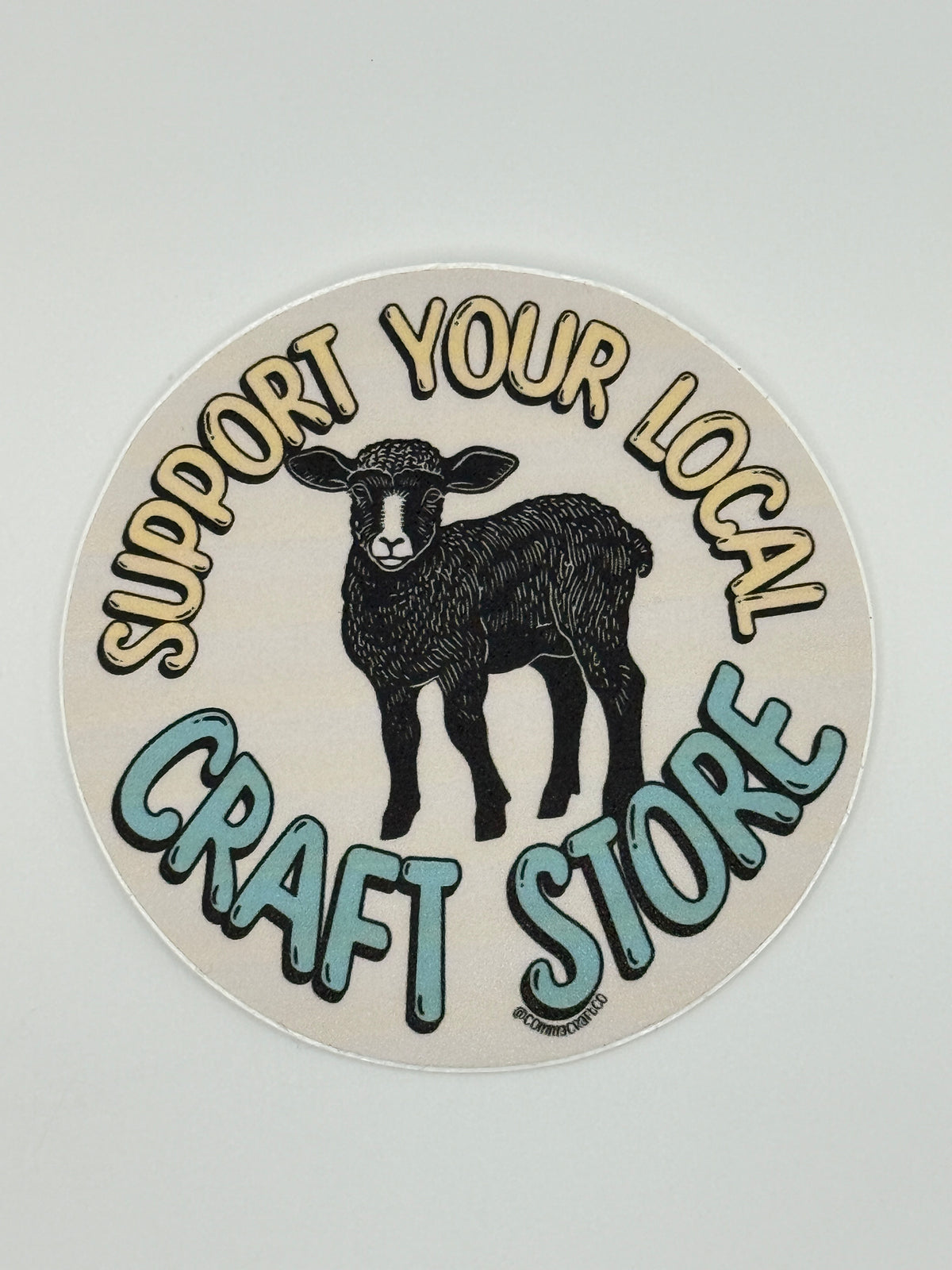 Vinyl Stickers from Comma Craft Co