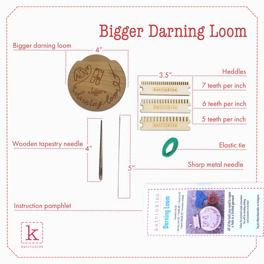 Darning & Mending Loom Kit