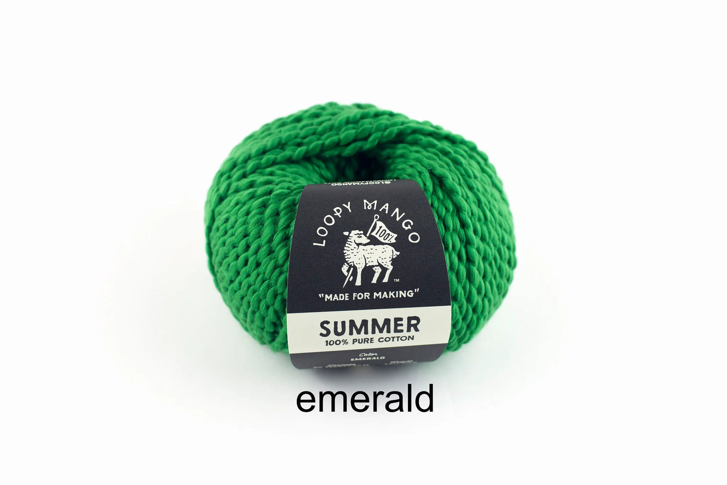 Loopy Mango Summer 100% Cotton Bulky Weight Yarn