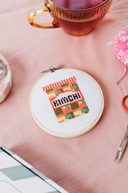 Kimchi Cross Stitch Kit