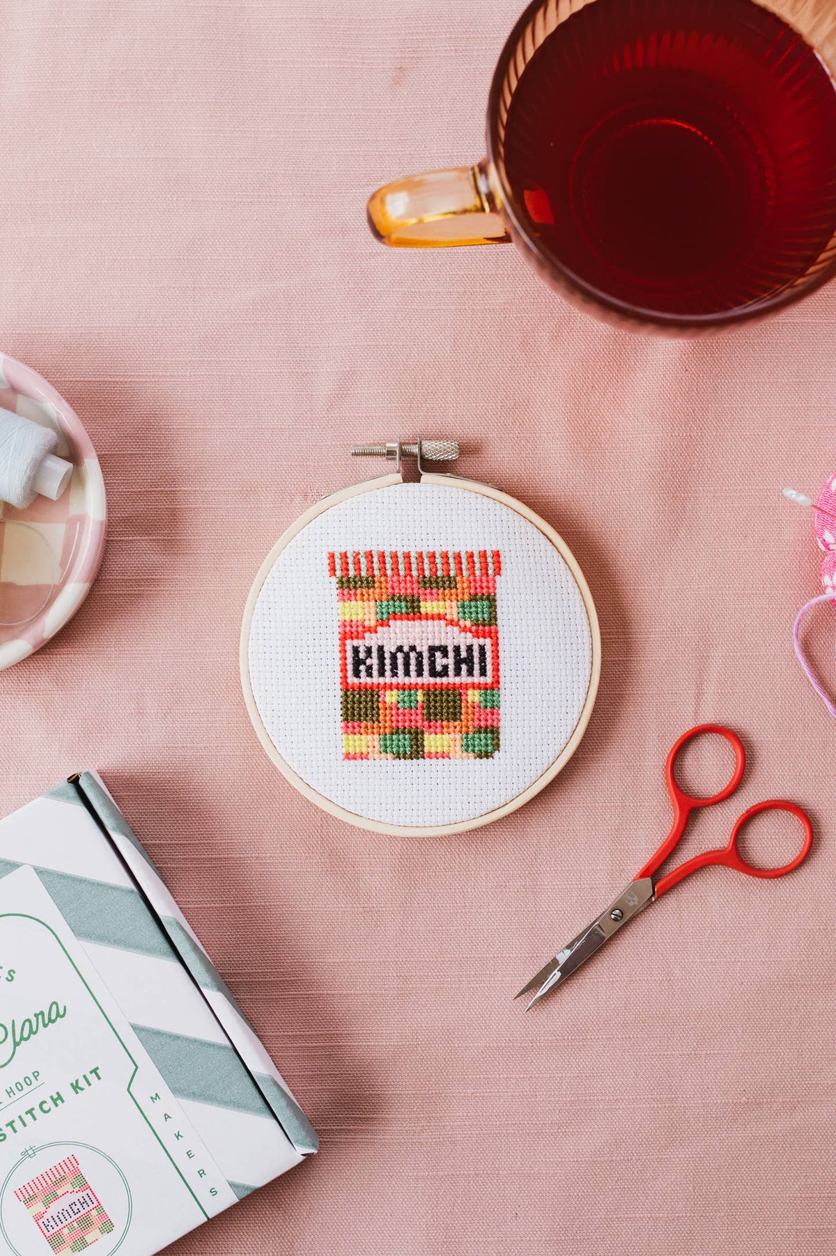 Kimchi Cross Stitch Kit