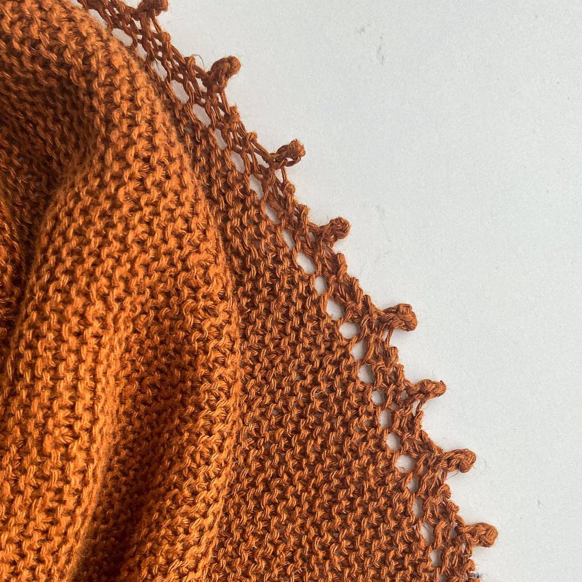 Bennet Bandana Knitting Kit from Flax & Twine