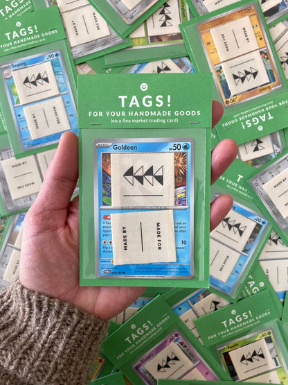 Project Tags from Sundew Sewing Co