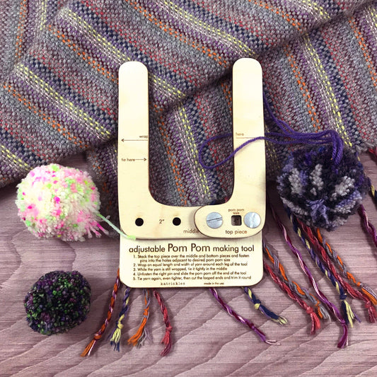 Adjustable Pom Pom Making Tool