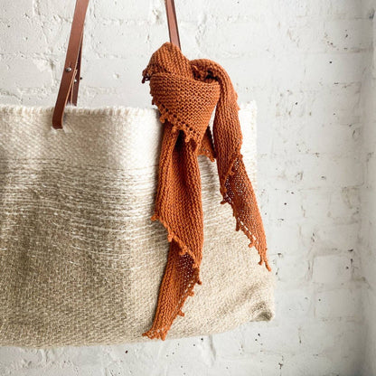 Bennet Bandana Knitting Kit from Flax & Twine