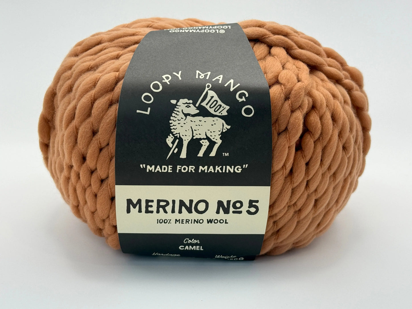 Merino No. 5 Loopy Mango