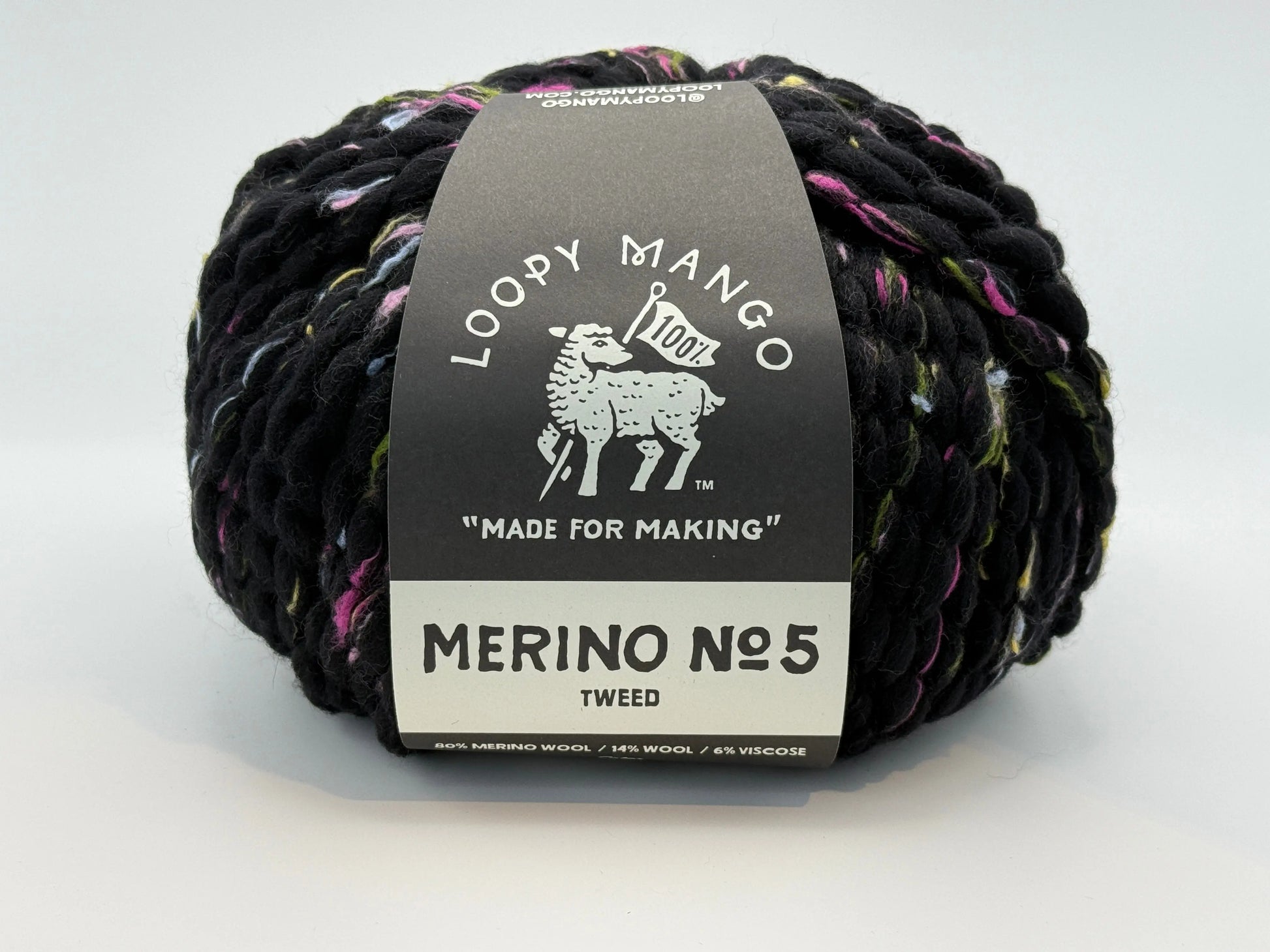 Merino No. 5 Loopy Mango