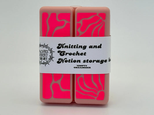 Notions Storage Case Flock Fest Fiber Arts