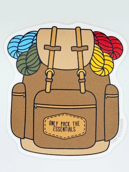 Crafting Stickers Camp Stitchwood