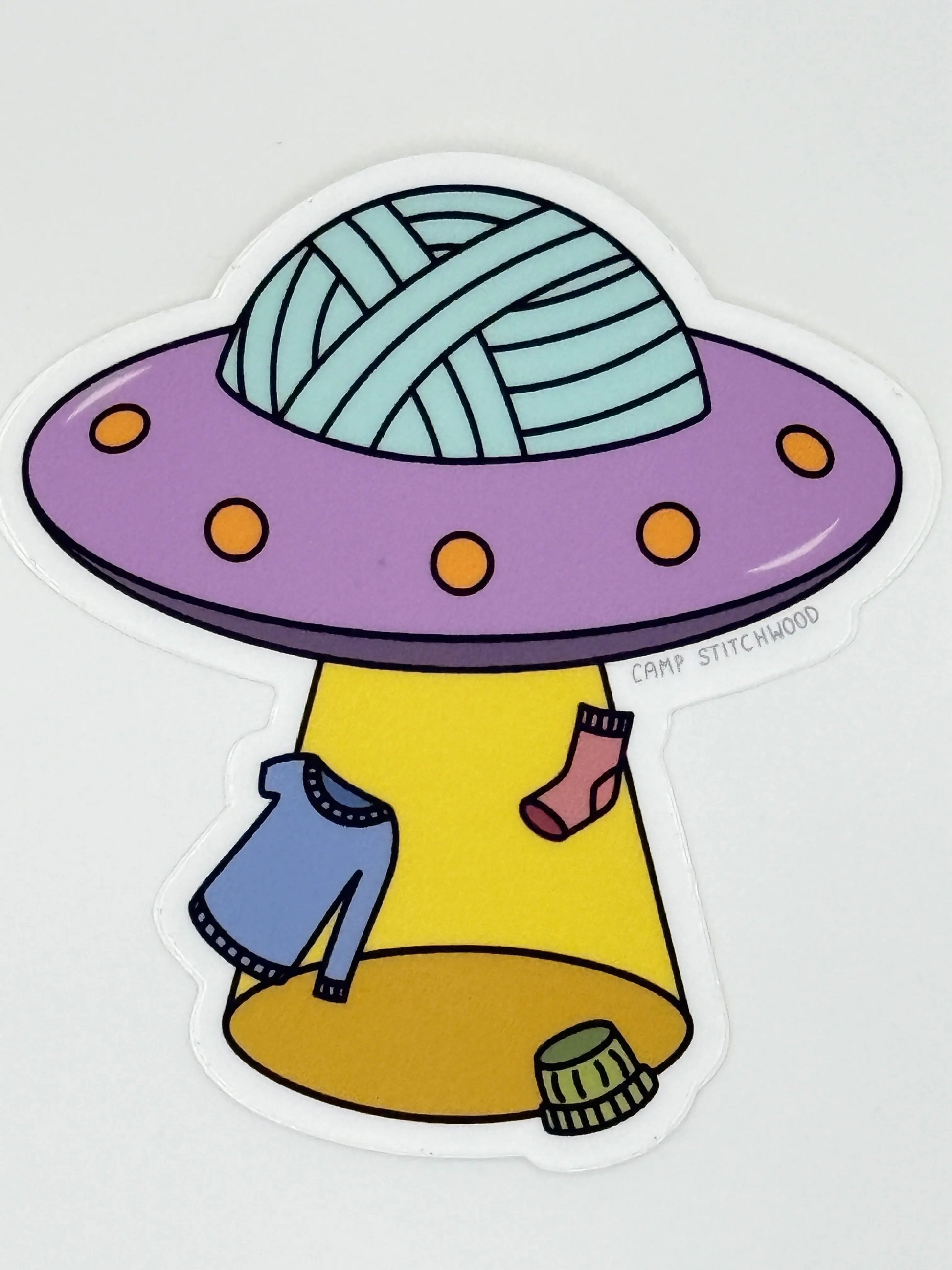 Crafting Stickers Camp Stitchwood