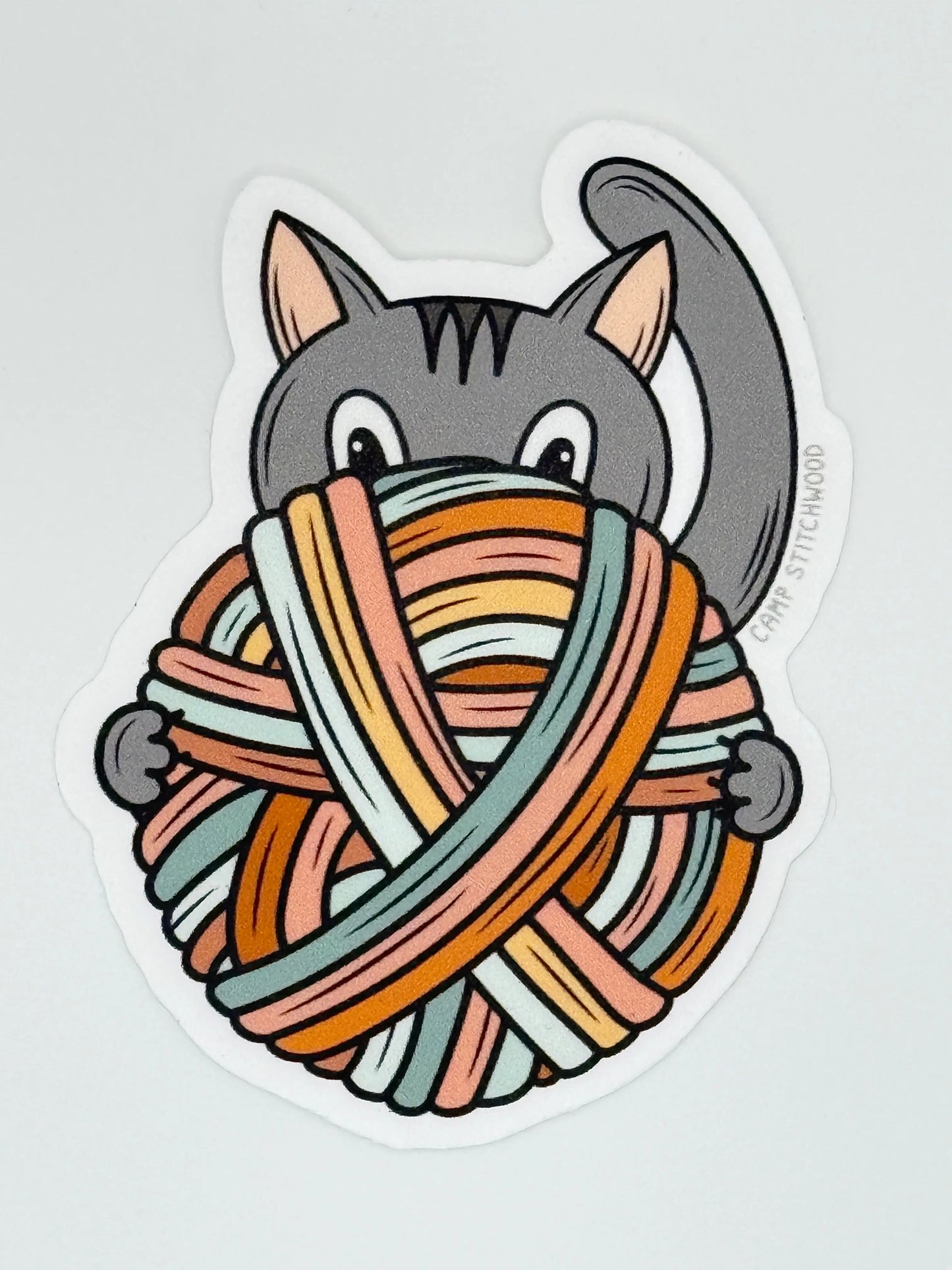 Crafting Stickers Camp Stitchwood