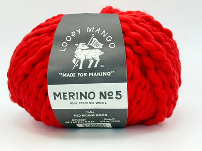Merino No. 5 Loopy Mango