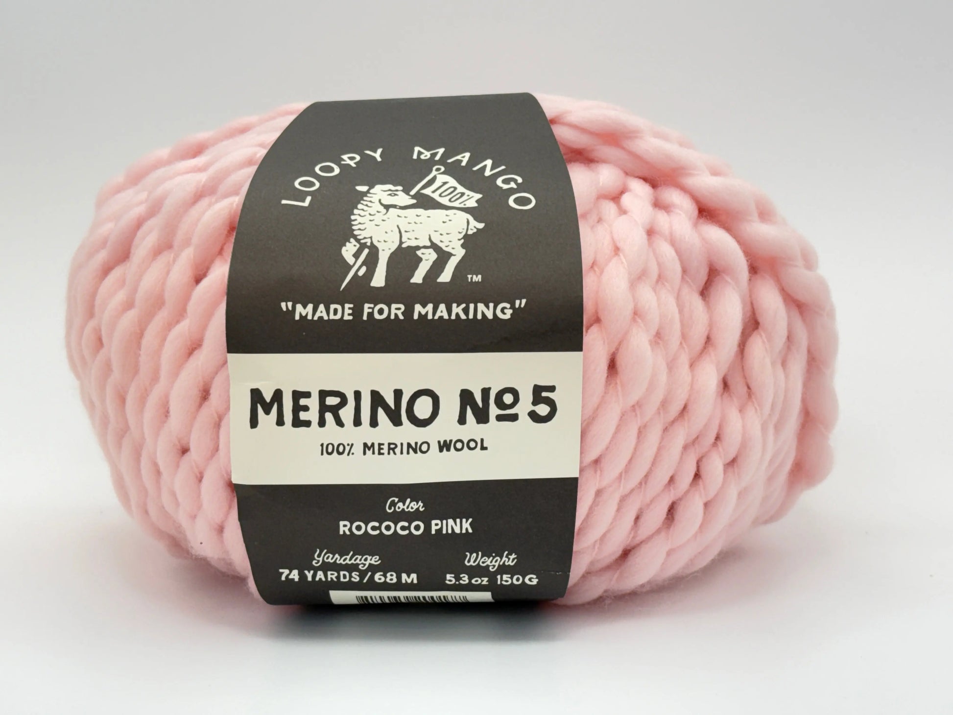 Merino No. 5 Loopy Mango