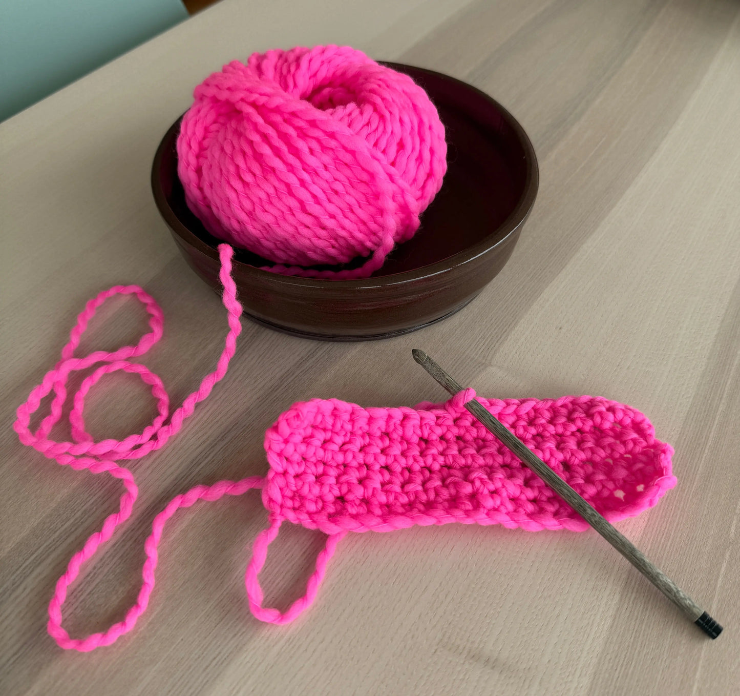 Get Hooked! Introduction to Crochet Class. High Tide Fibers