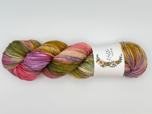 Hello Lavender Worsted Weight Hand-Dyed Yarn