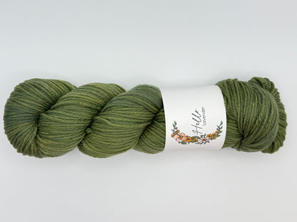 Hello Lavender Worsted Weight Hand-Dyed Yarn