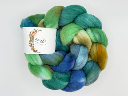 Hello Lavender Rambouillet Fiber Braid