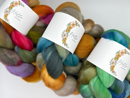 Hello Lavender Rambouillet Fiber Braid