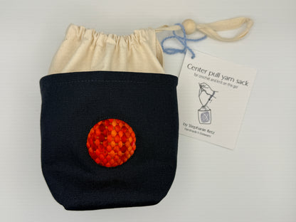 Center Pull Yarn Sack - Knit or Crochet on the Go - Handmade in Delaware!