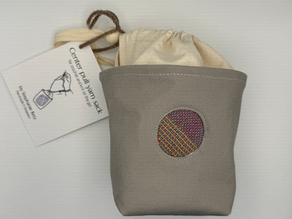 Center Pull Yarn Sack - Knit or Crochet on the Go - Handmade in Delaware!