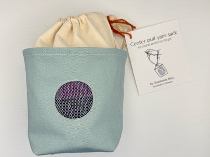 Center Pull Yarn Sack - Knit or Crochet on the Go - Handmade in Delaware!