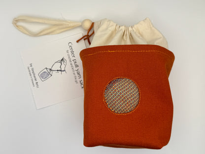 Center Pull Yarn Sack - Knit or Crochet on the Go - Handmade in Delaware!