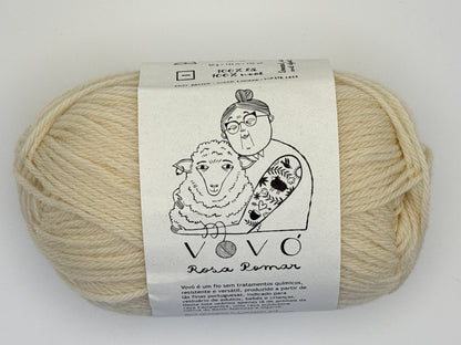 Retrosaria Rosa Pomar Vovó Sport Weight Wool Yarn