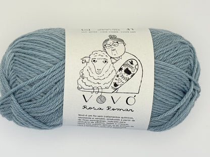 Retrosaria Rosa Pomar Vovó Sport Weight Wool Yarn