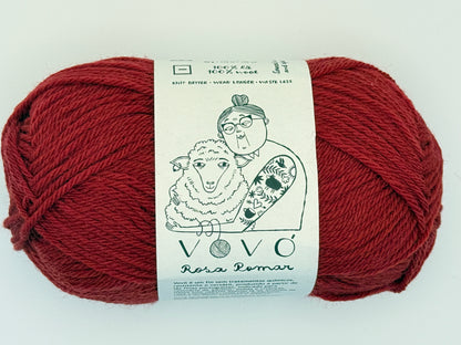 Retrosaria Rosa Pomar Vovó Sport Weight Wool Yarn
