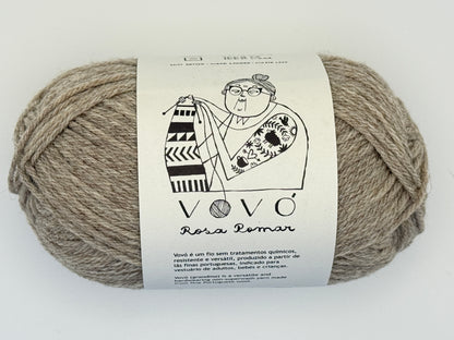 Retrosaria Rosa Pomar Vovó Sport Weight Wool Yarn