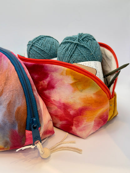 Handmade, Hand-dyed Notions Bags (Made by HTF Staff!)