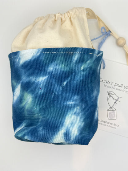 Center Pull Yarn Sack - Knit or Crochet on the Go - Handmade in Delaware!