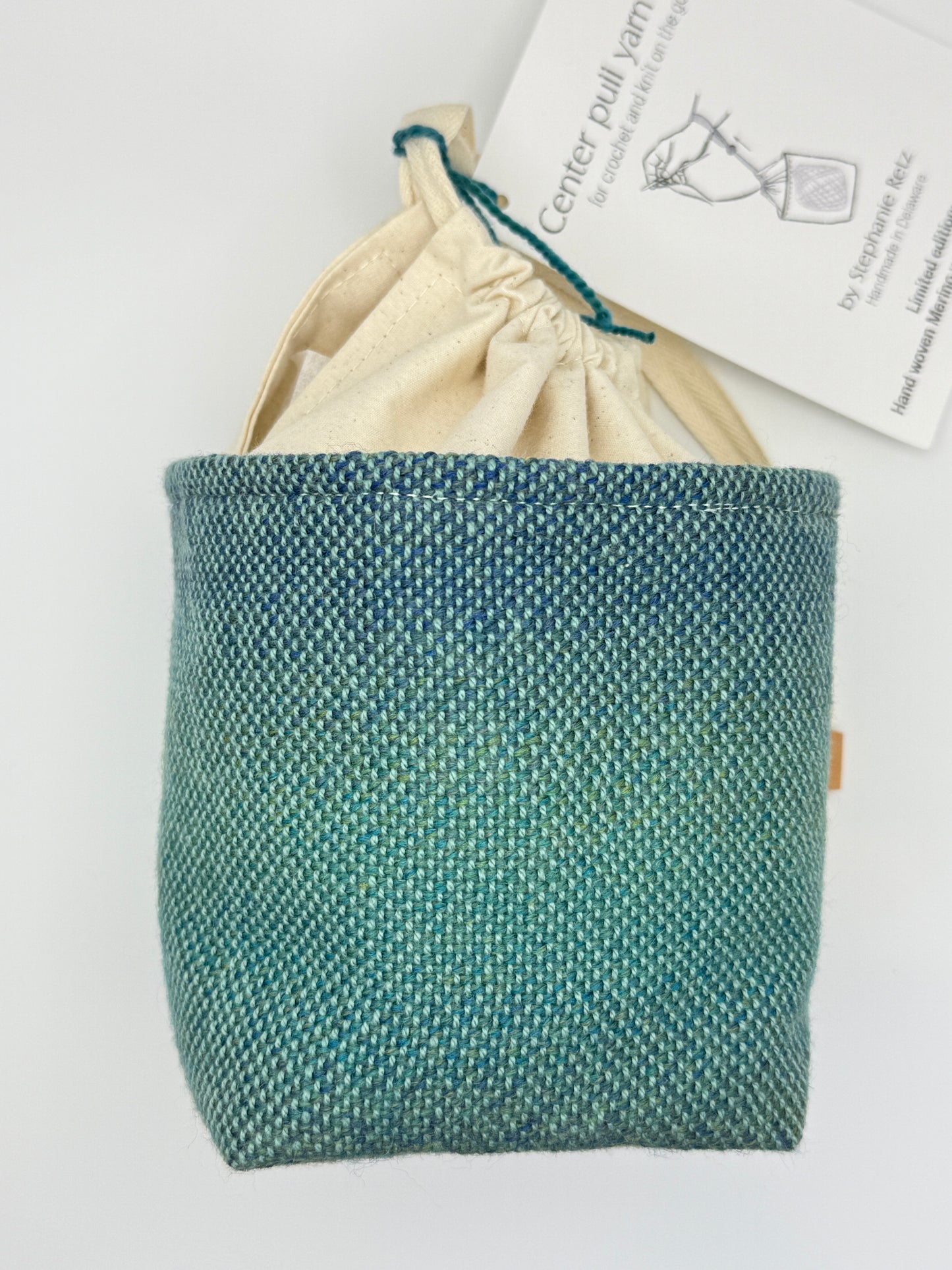 Center Pull Yarn Sack - Knit or Crochet on the Go - Handmade in Delaware!