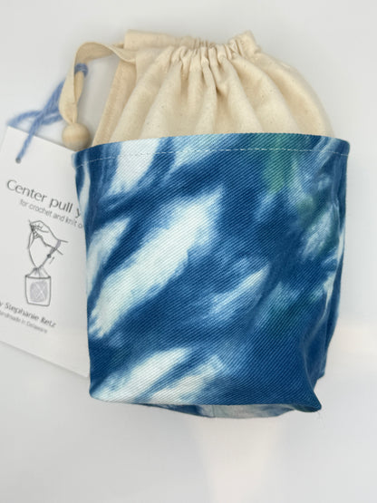 Center Pull Yarn Sack - Knit or Crochet on the Go - Handmade in Delaware!