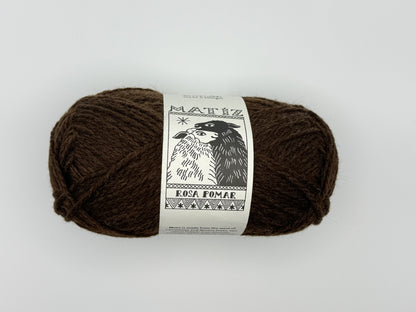 Retrosaria Rosa Pomar Matiz Aran Weight Wool Yarn