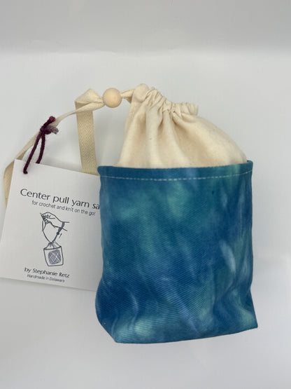 Center Pull Yarn Sack - Knit or Crochet on the Go - Handmade in Delaware!