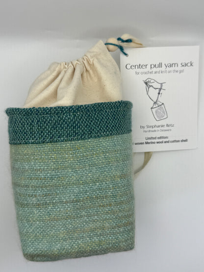 Center Pull Yarn Sack - Knit or Crochet on the Go - Handmade in Delaware!