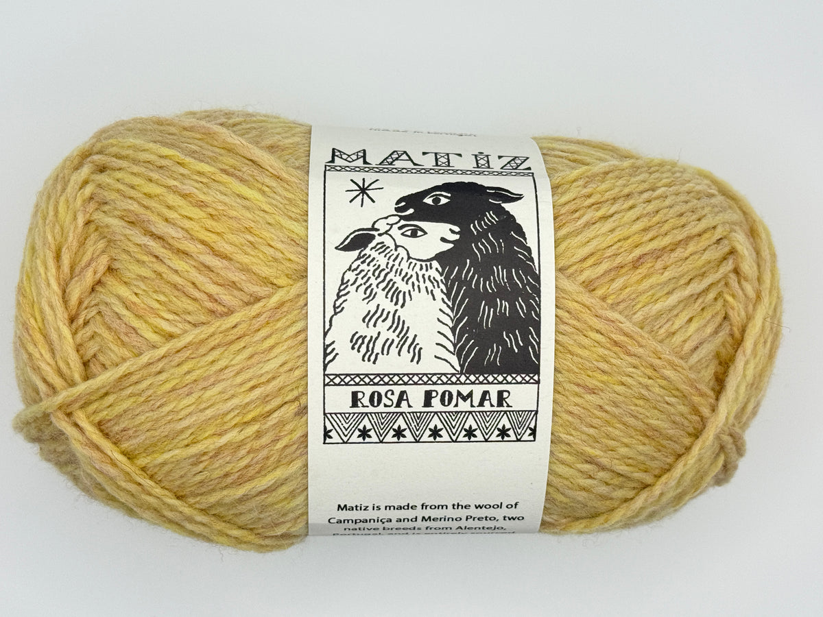 Retrosaria Rosa Pomar Matiz Aran Weight Wool Yarn