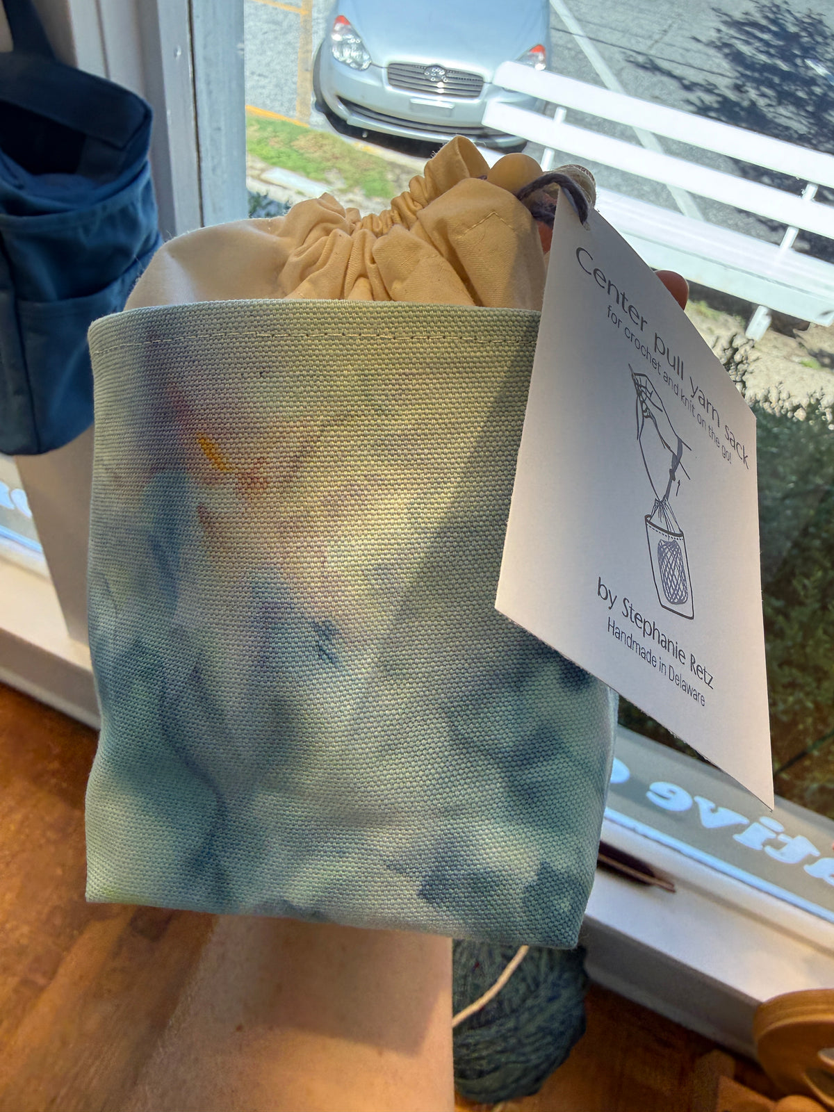 Center Pull Yarn Sack - Knit or Crochet on the Go - Handmade in Delaware!