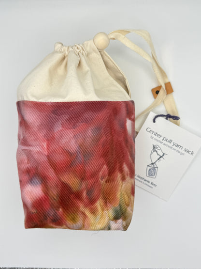 Center Pull Yarn Sack - Knit or Crochet on the Go - Handmade in Delaware!