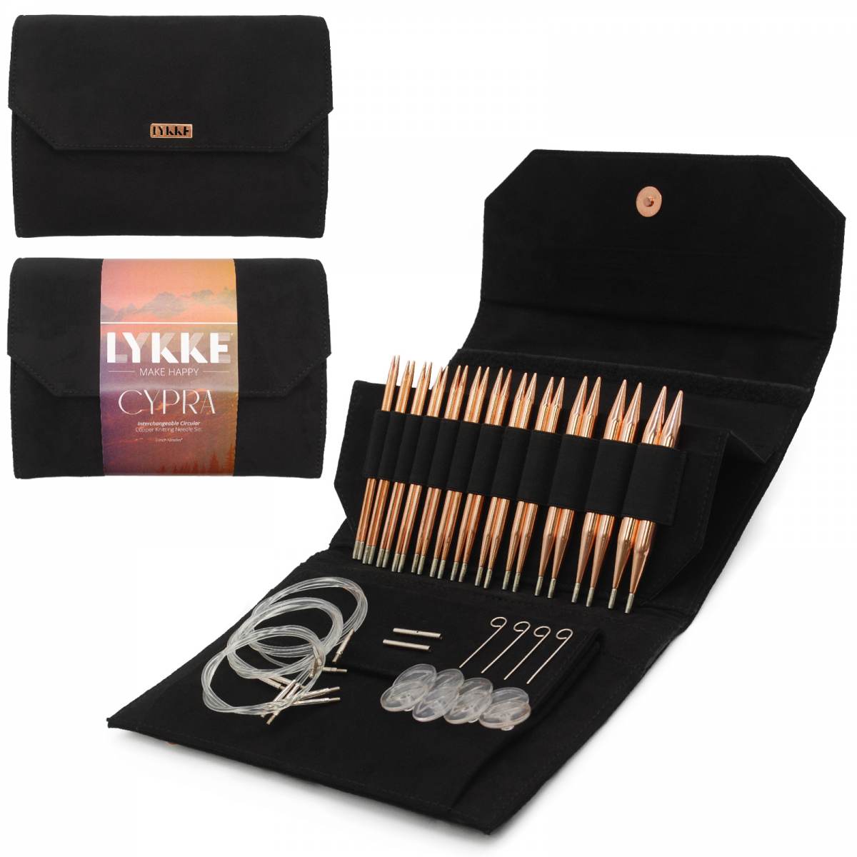 Lykke Cypra Interchangeable Knitting Needle Set