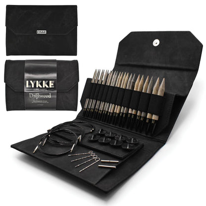 Lykke Driftwood Interchangeable Knitting Needle Set