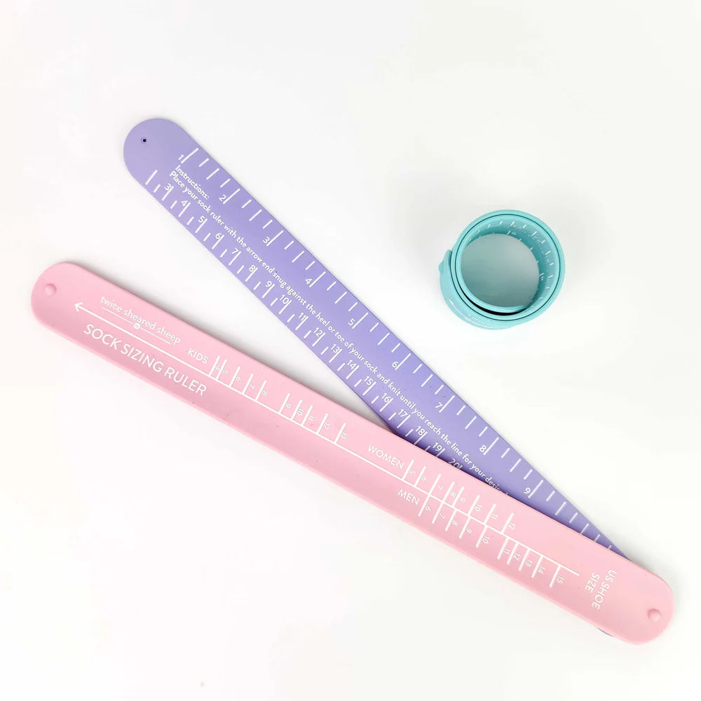 Sock Knitting Bracelet Ruler