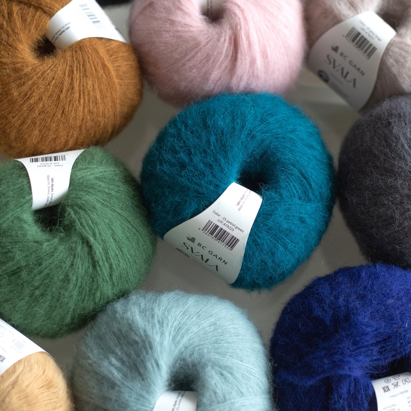 BC Garn Svala Baby Alpaca Lace Weight Yarn