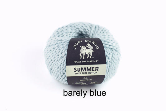 Loopy Mango Summer 100% Cotton Bulky Weight Yarn