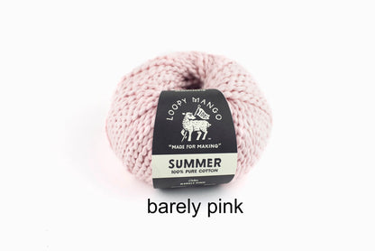 Loopy Mango Summer 100% Cotton Bulky Weight Yarn
