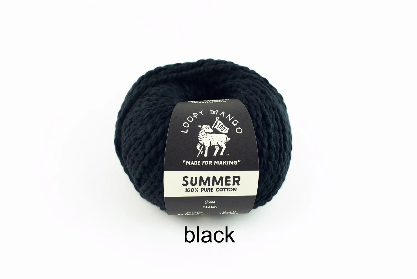 Loopy Mango Summer 100% Cotton Bulky Weight Yarn